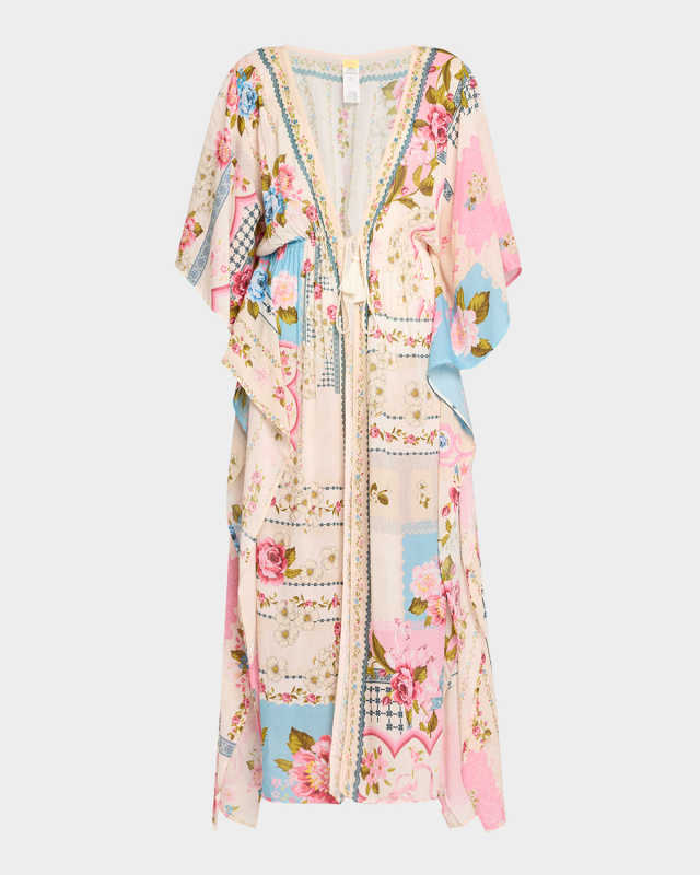 Sam Meraki Maxi Kimono Coverup
